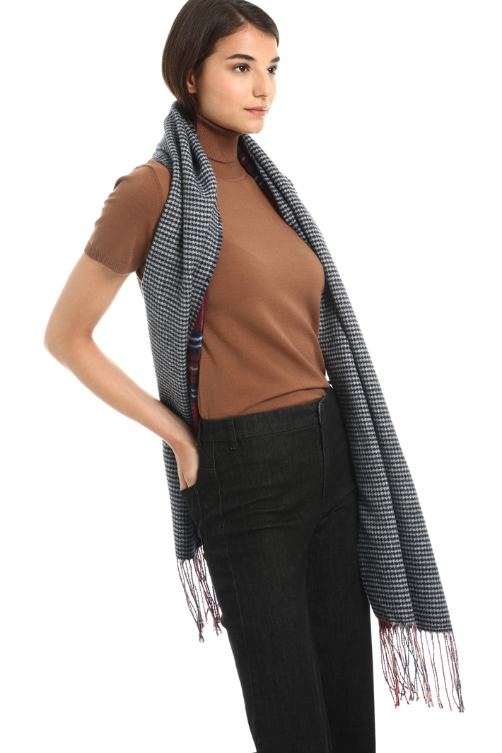 Cotton blend scarf Intrend Cotton blend scarf Intrend