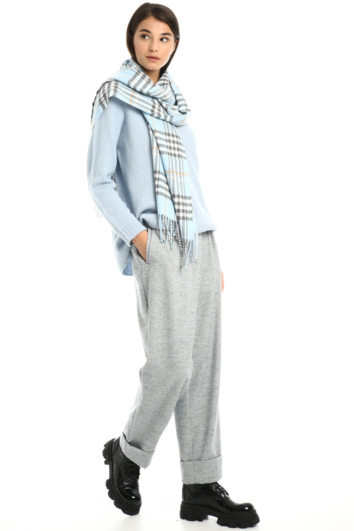 Fringed scarf Intrend Fringed scarf Intrend