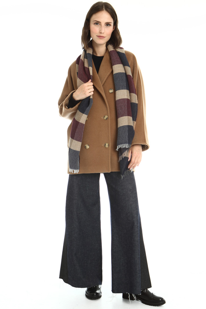 Wool alpaca stole Intrend Wool alpaca stole Intrend