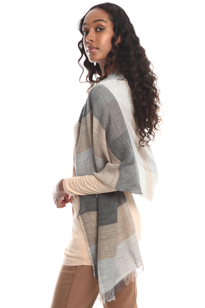 Wool and alpaca scarf Intrend Wool and alpaca scarf Intrend