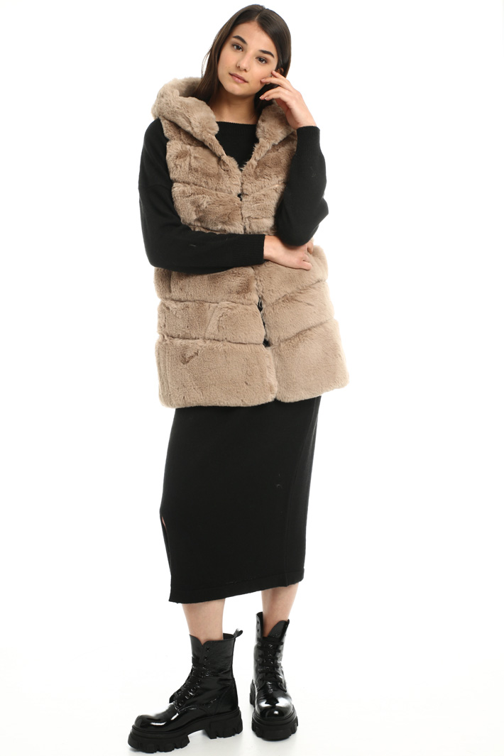 Faux-fur vest Intrend Faux-fur vest Intrend
