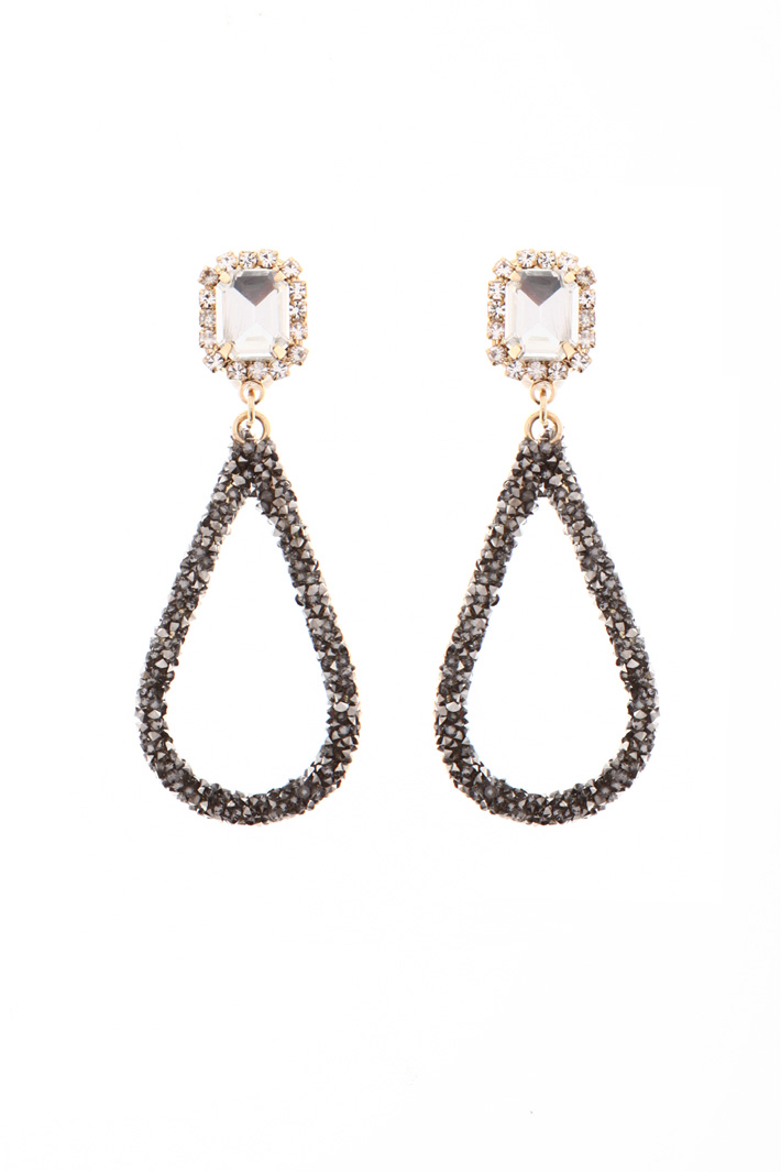 Glass earrings Intrend Glass earrings Intrend