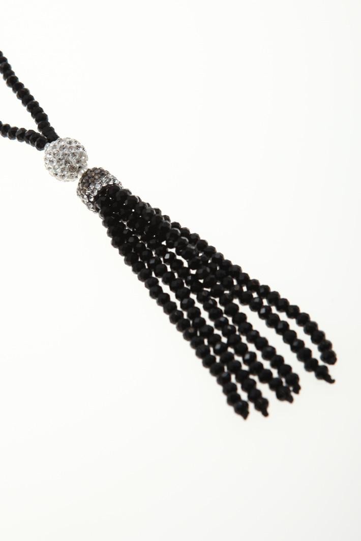 Fringed pendant necklace Intrend Fringed pendant necklace Intrend