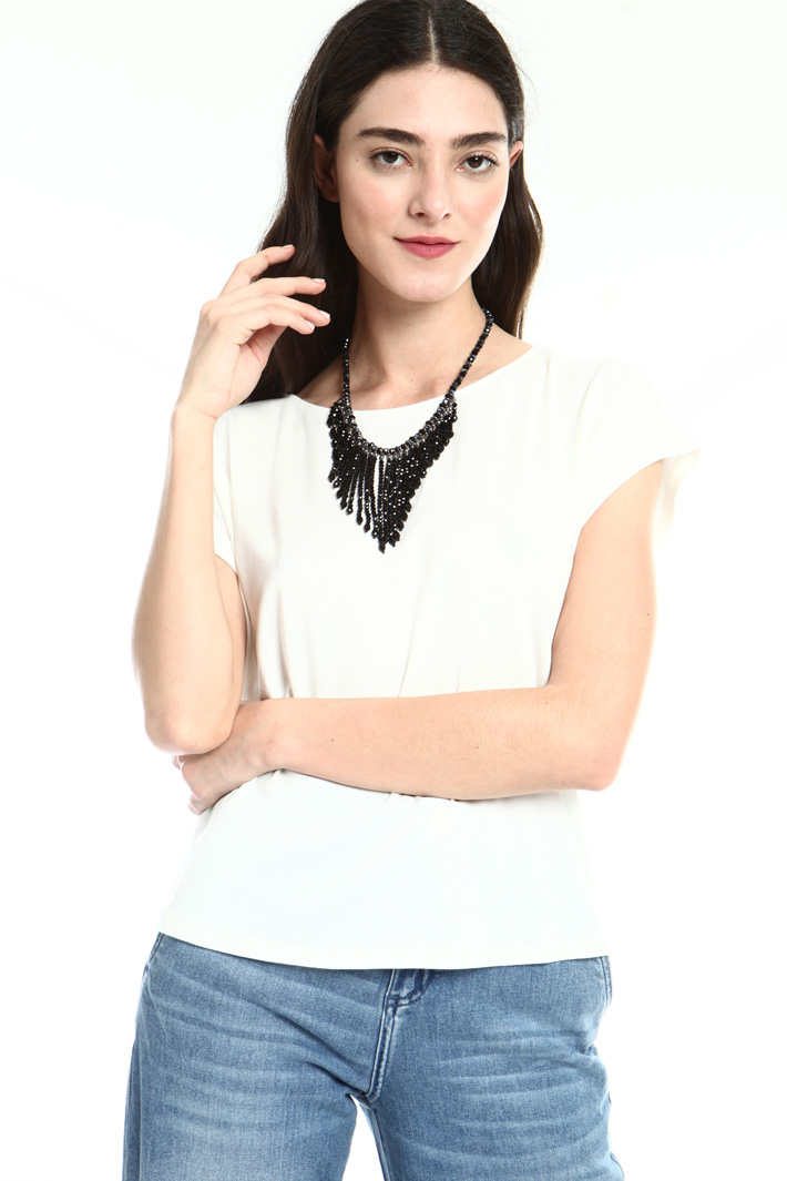Fringed necklace Intrend Fringed necklace Intrend