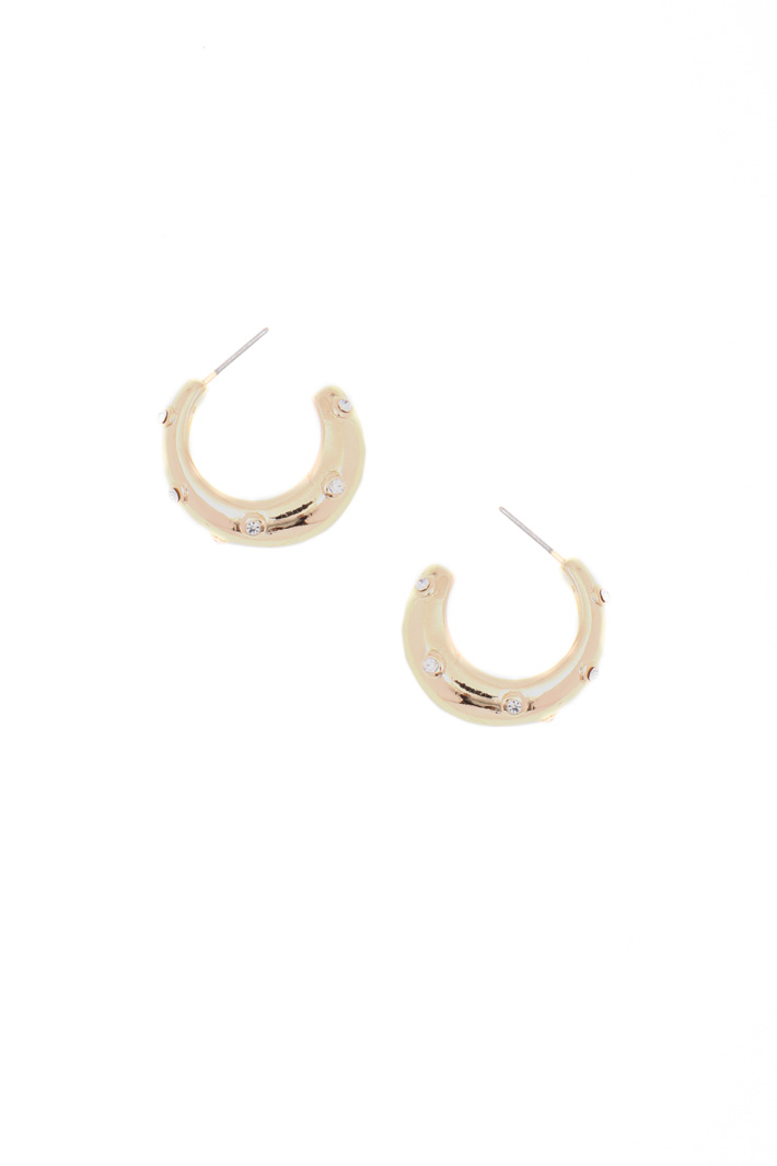 Metal earrings Intrend Metal earrings Intrend