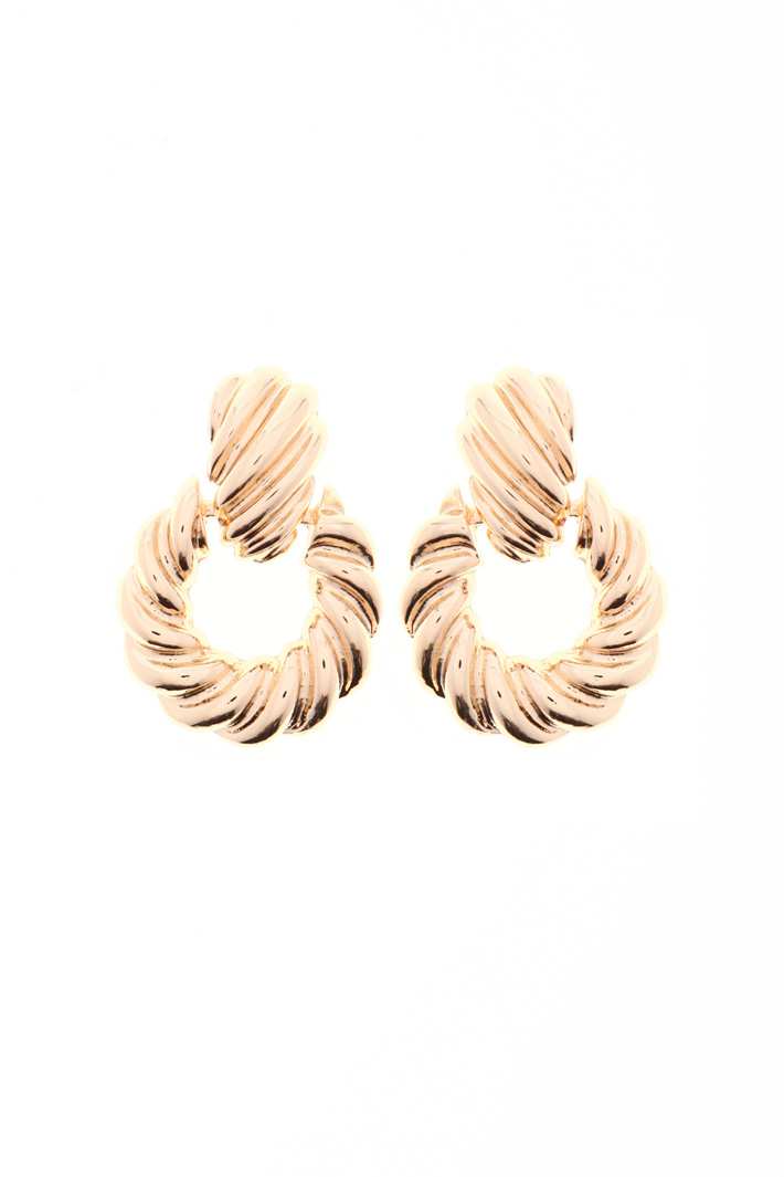 Metal earrings Intrend Metal earrings Intrend