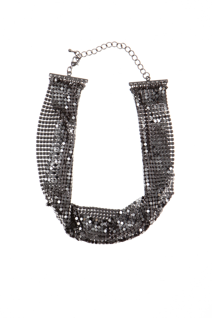 Metal mesh chocker Intrend Metal mesh chocker Intrend