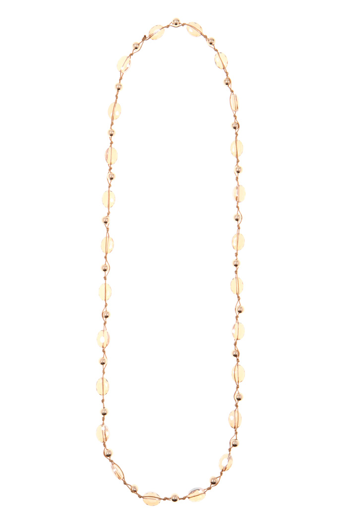 Long glass necklace Intrend Long glass necklace Intrend