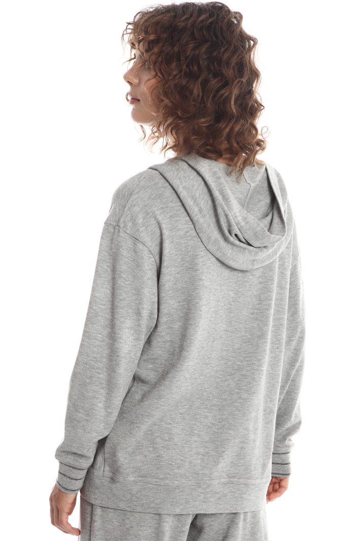 Felpa di jersey con cappuccio Intrend Felpa di jersey con cappuccio Intrend