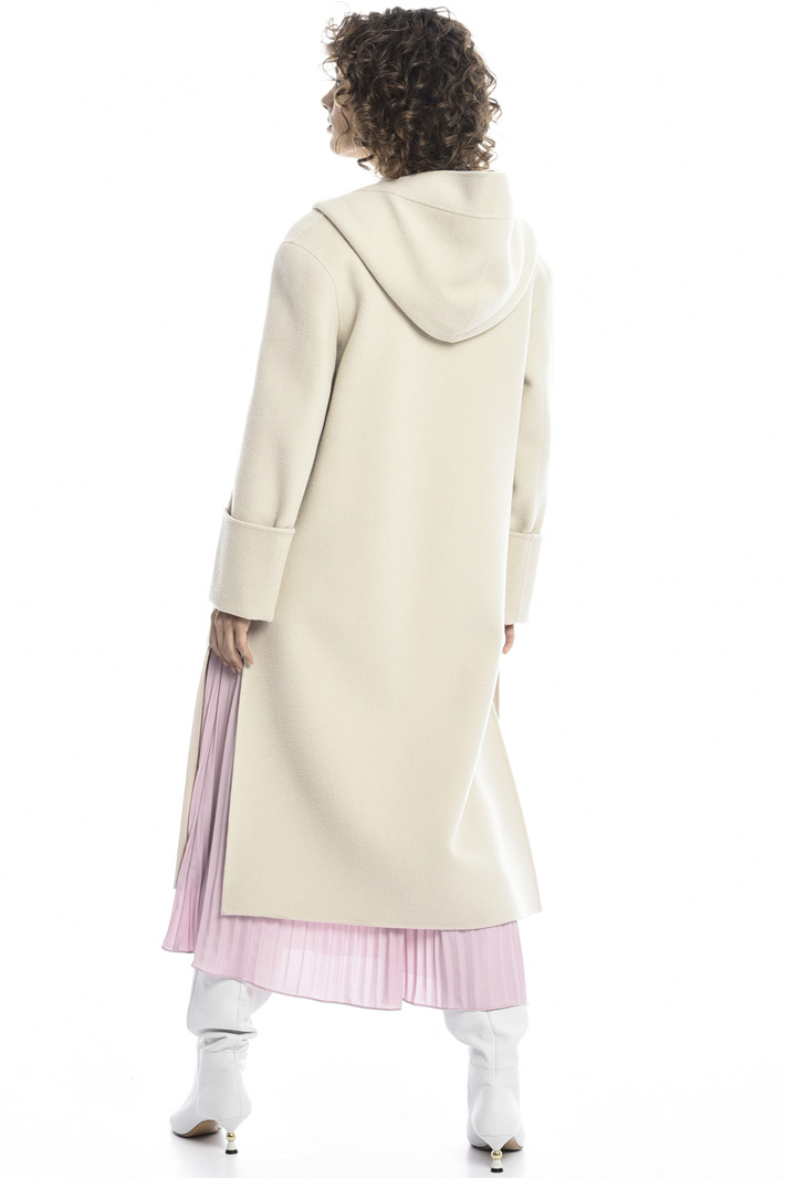 Hooded wool-cashmere coat Intrend Hooded wool-cashmere coat Intrend