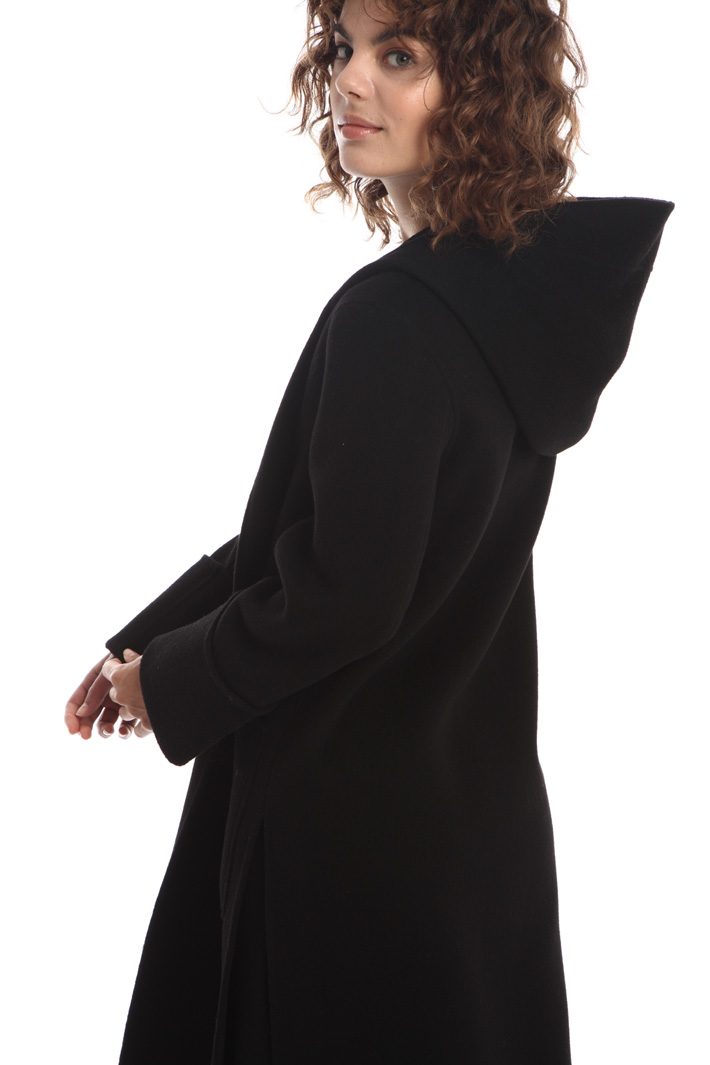 Hooded wool-cashmere coat Intrend Hooded wool-cashmere coat Intrend