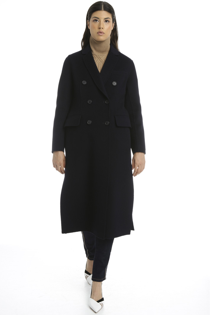 Double-breasted wool coat Intrend Double-breasted wool coat Intrend