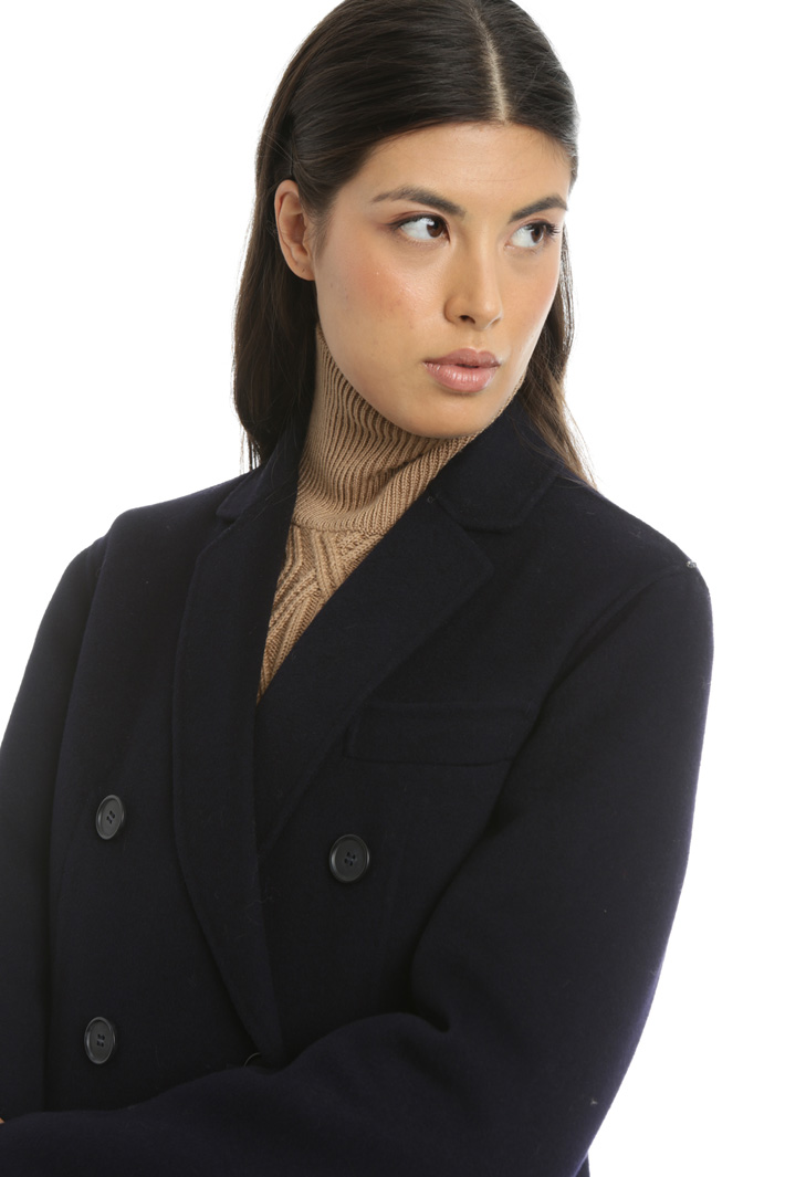 Double-breasted wool coat Intrend Double-breasted wool coat Intrend