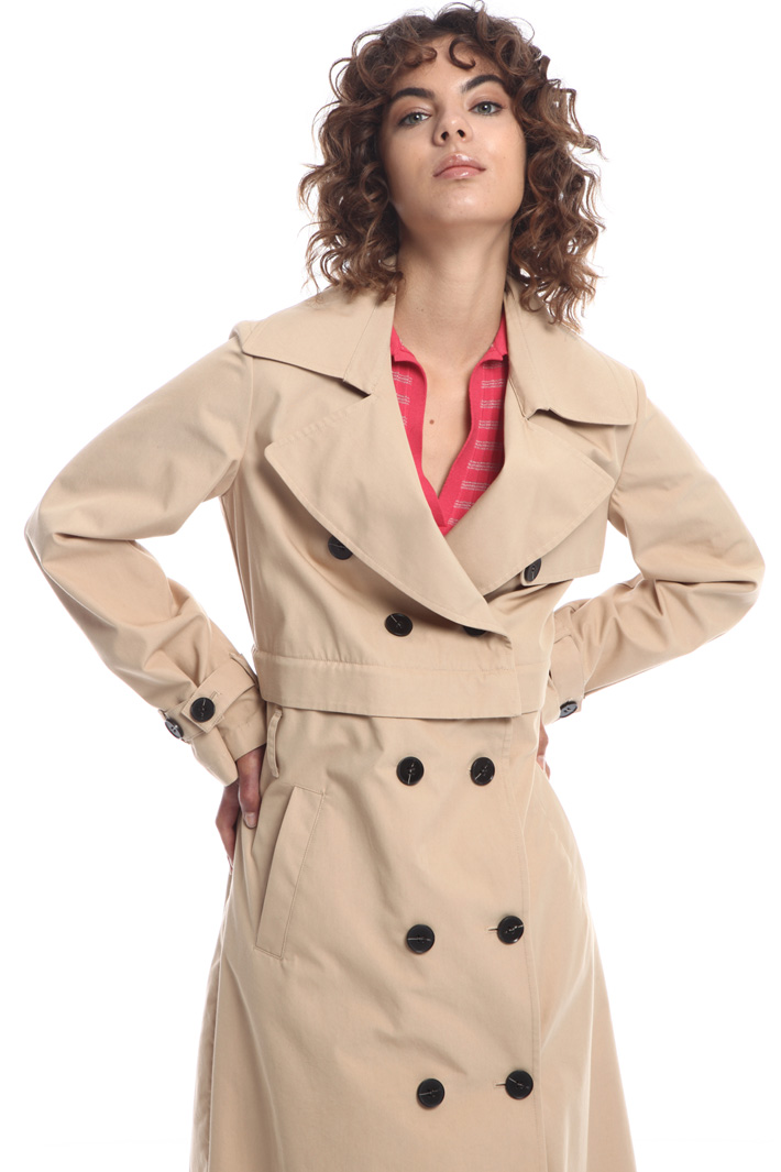 Trench scomponibile in cotone Intrend Trench scomponibile in cotone Intrend