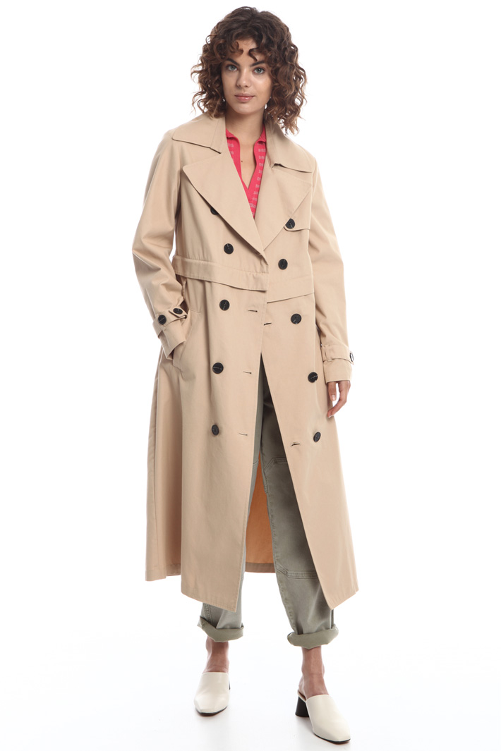 Trench scomponibile in cotone Intrend Trench scomponibile in cotone Intrend