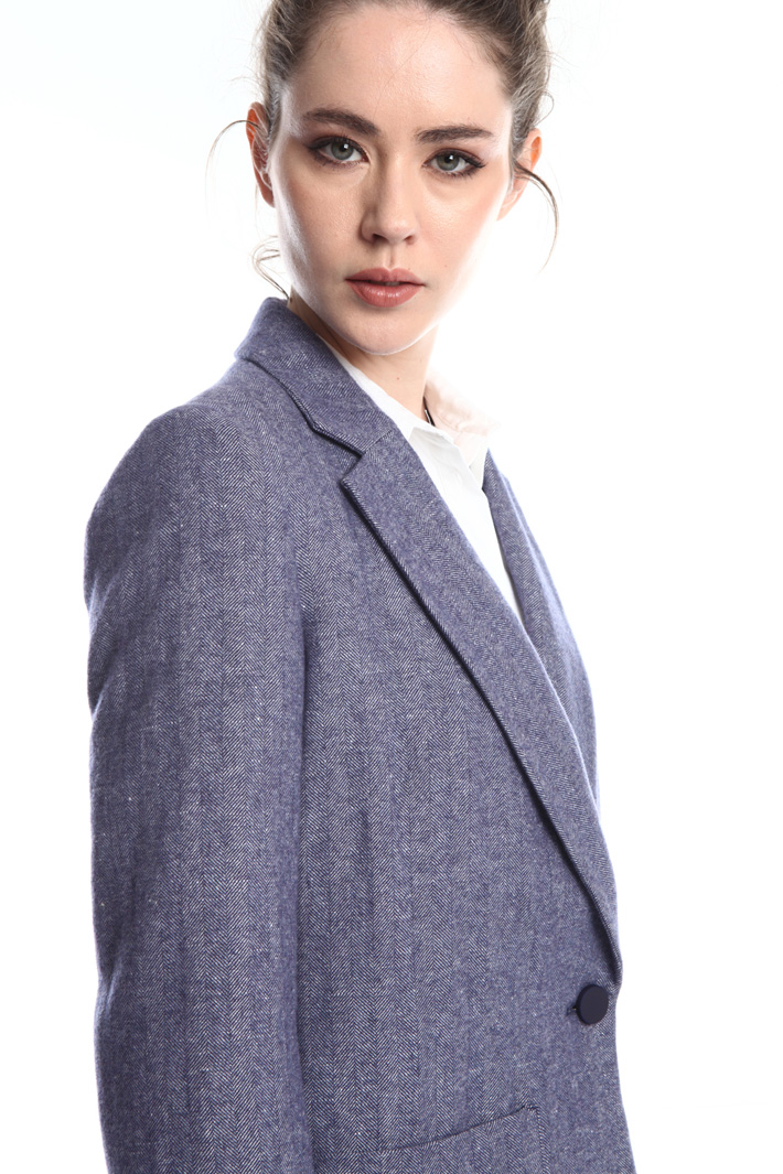 Wool chevron blazer Intrend Wool chevron blazer Intrend