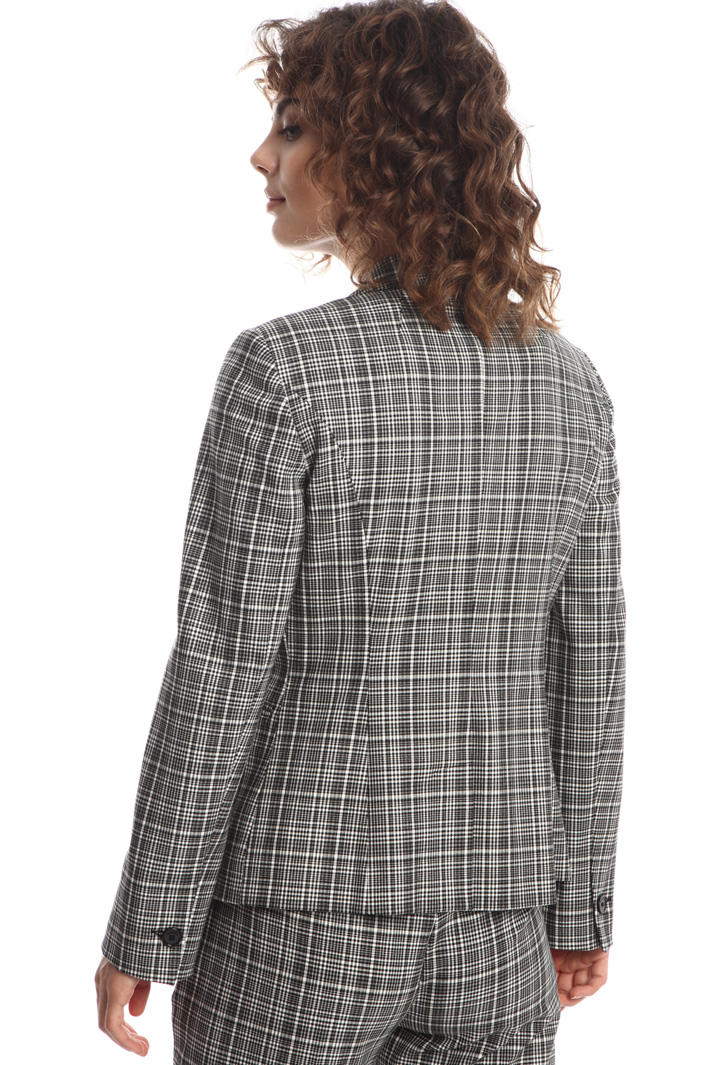 Yarn-dyed single-button blazer Intrend Yarn-dyed single-button blazer Intrend