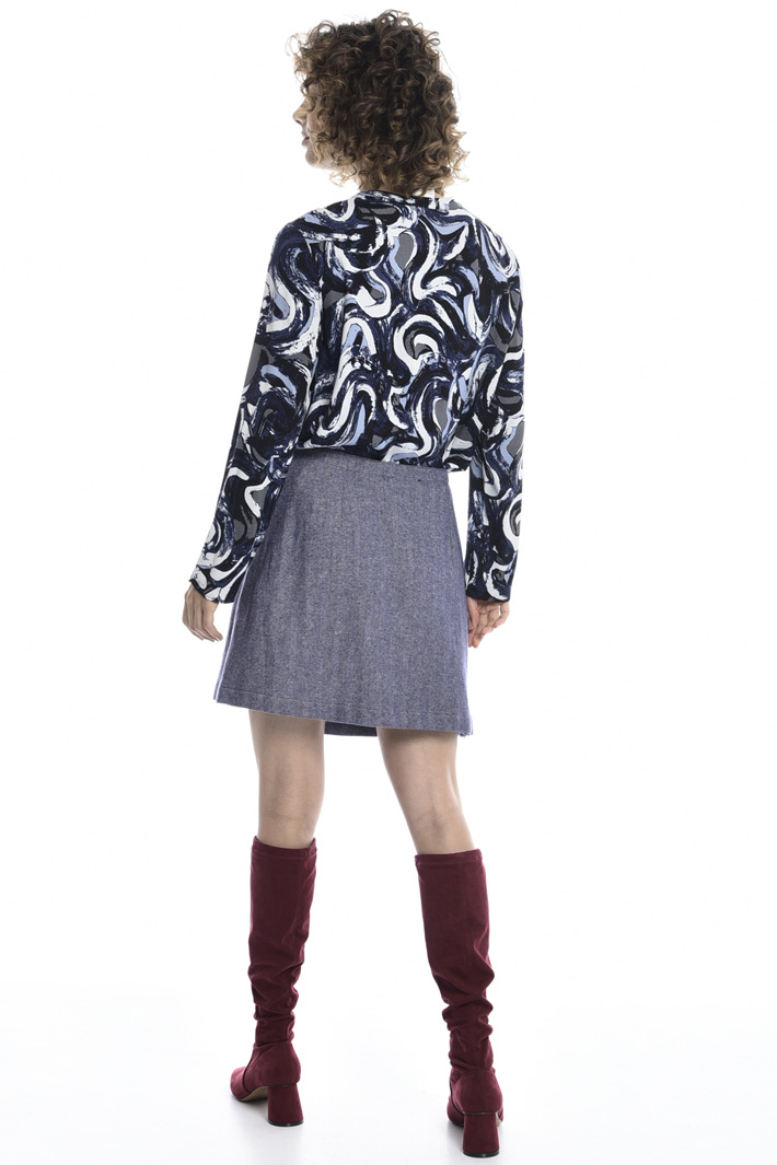 Wrap-up mini skirt Intrend Wrap-up mini skirt Intrend