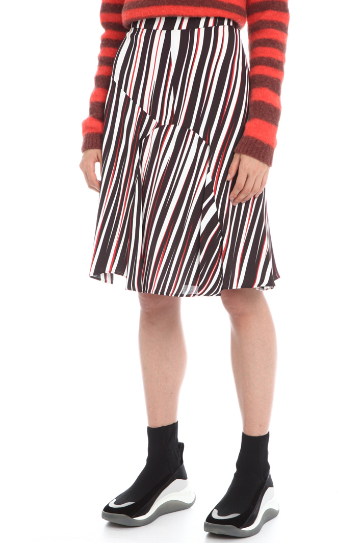 Flared cady skirt Intrend Flared cady skirt Intrend
