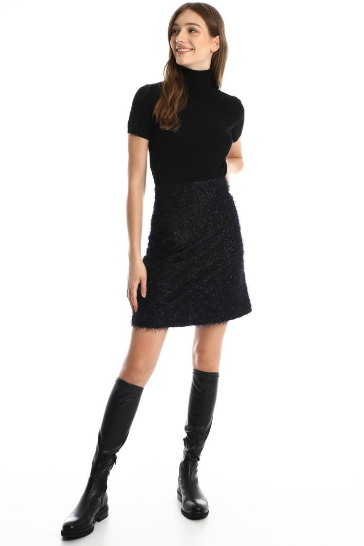 Fil coupé jacquard skirt Intrend Fil coupé jacquard skirt Intrend