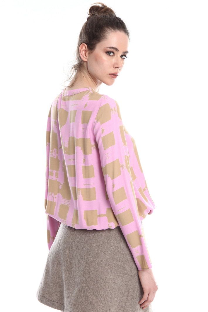 Drawstring printed blouse
Intrend Drawstring printed blouse
Intrend