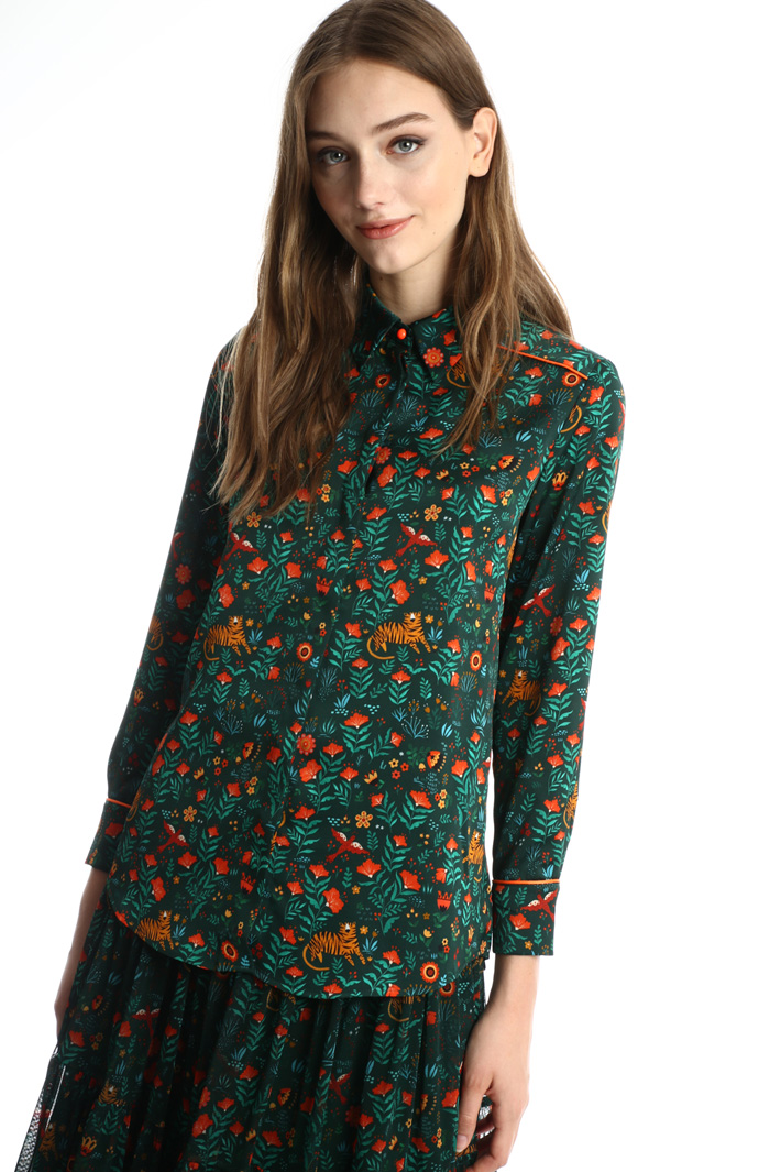 Fluid printed shirt Intrend Fluid printed shirt Intrend