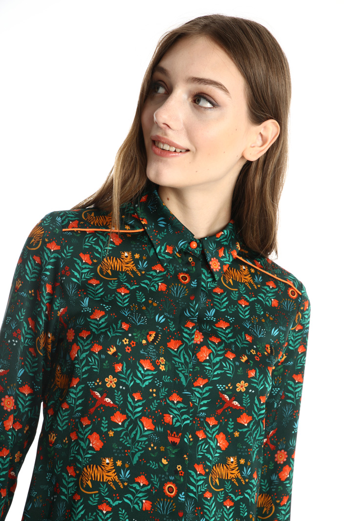 Fluid printed shirt Intrend Fluid printed shirt Intrend