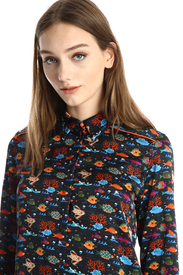 Fluid printed shirt Intrend Fluid printed shirt Intrend