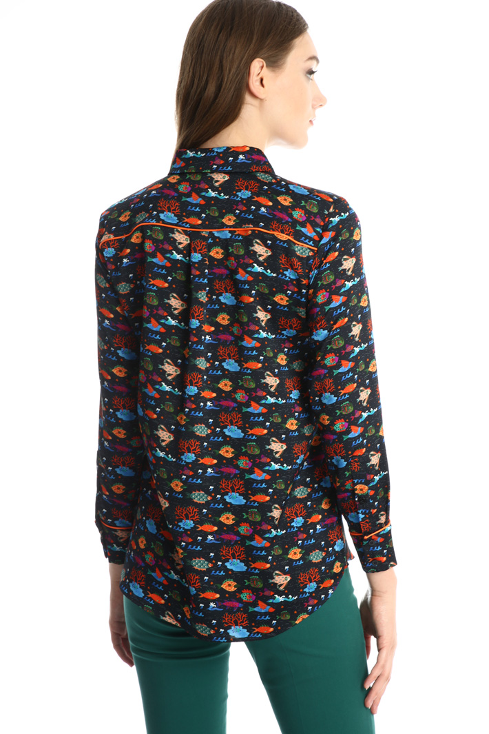 Fluid printed shirt Intrend Fluid printed shirt Intrend