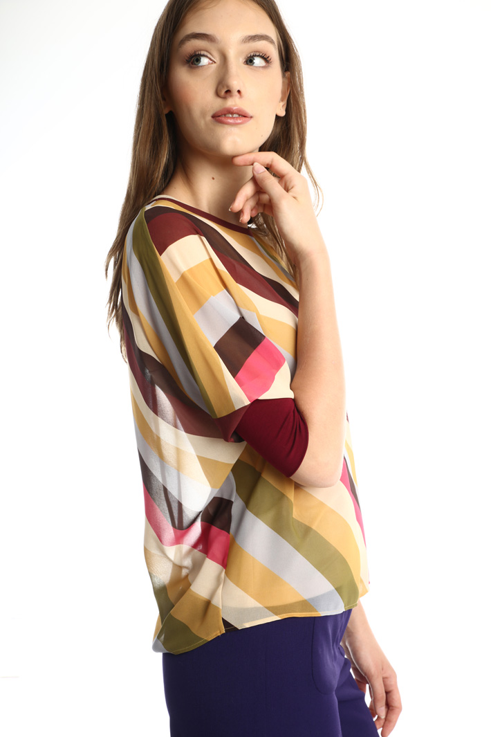 Georgette blouse Intrend Georgette blouse Intrend