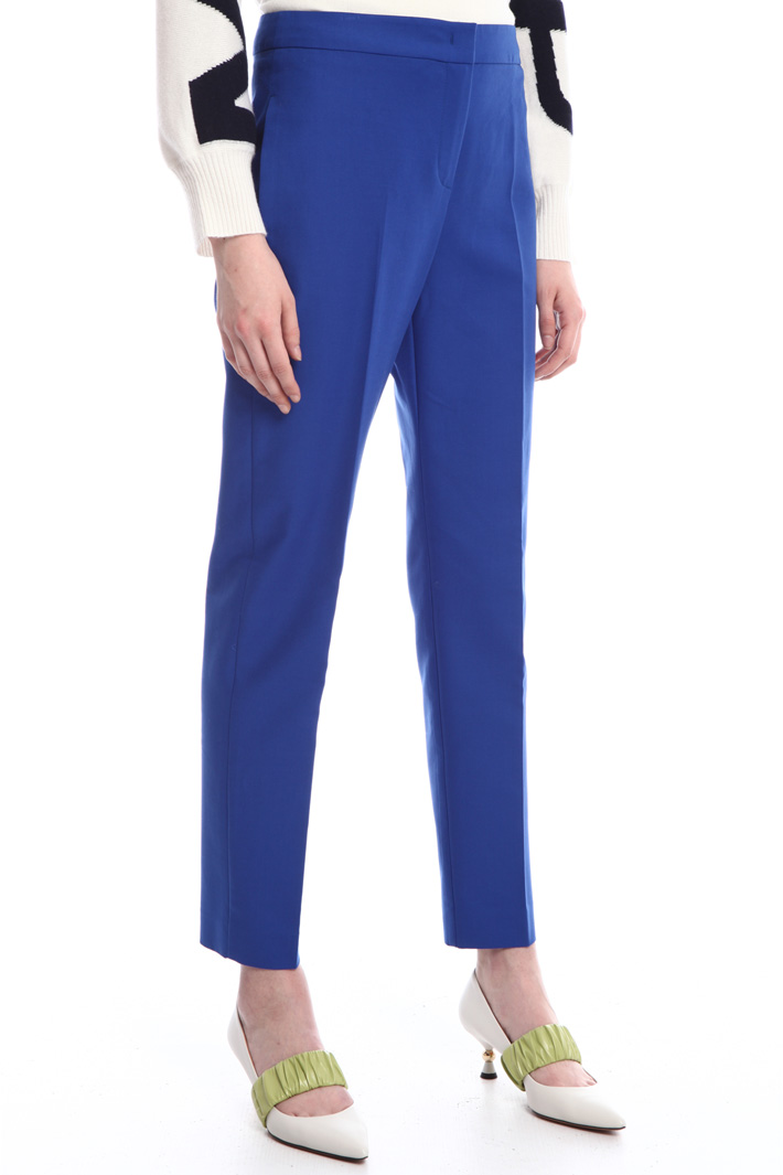 Double cotton trousers Intrend Double cotton trousers Intrend