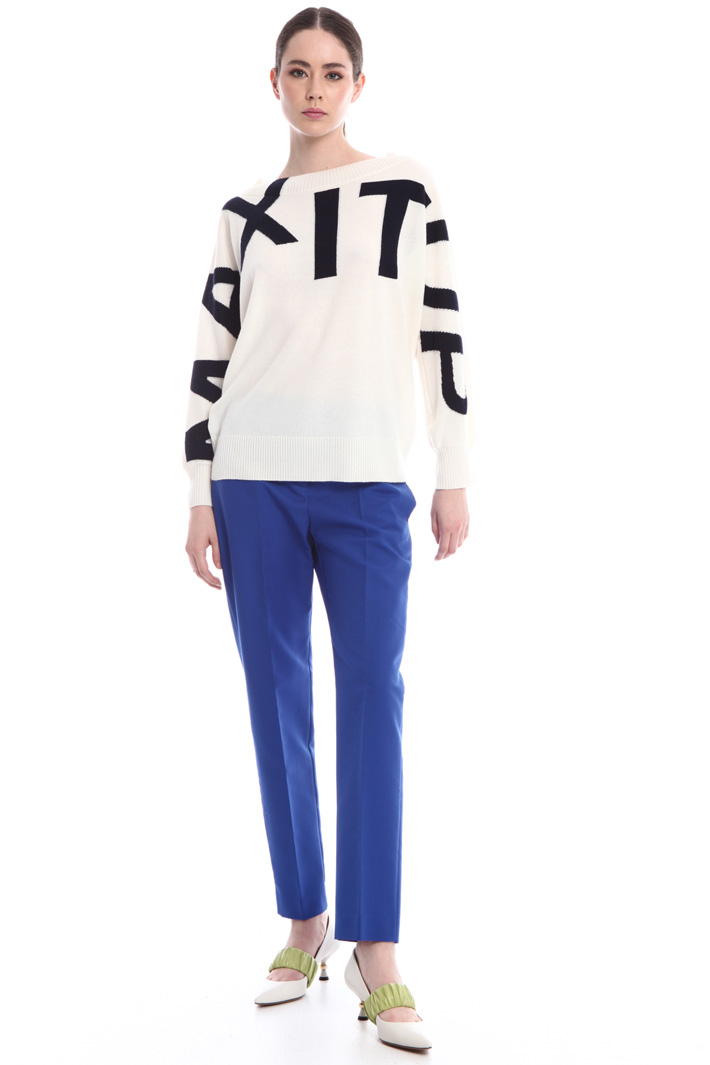 Double cotton trousers Intrend Double cotton trousers Intrend