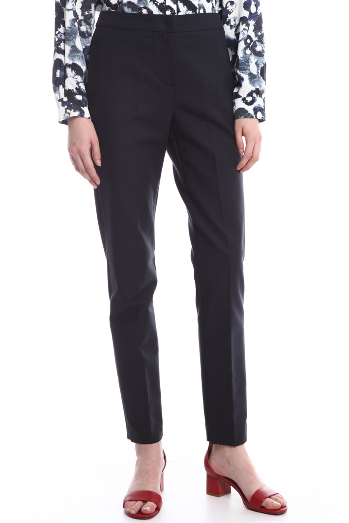 Double cotton trousers Intrend Double cotton trousers Intrend