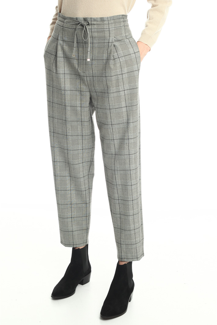 Yarn dyed canvas trousers Intrend Yarn dyed canvas trousers Intrend