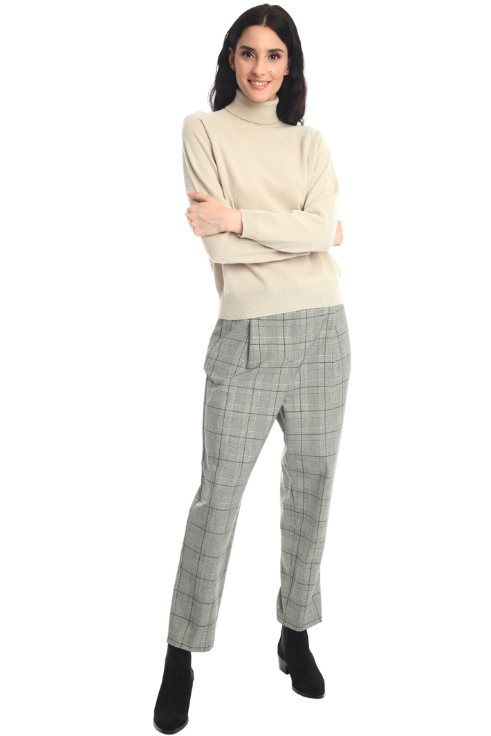 Yarn dyed canvas trousers Intrend Yarn dyed canvas trousers Intrend