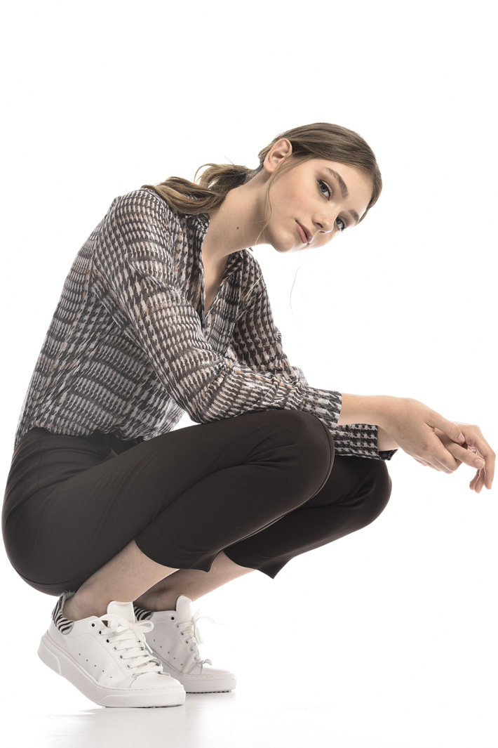 Stretch gabardine trousers Intrend Stretch gabardine trousers Intrend