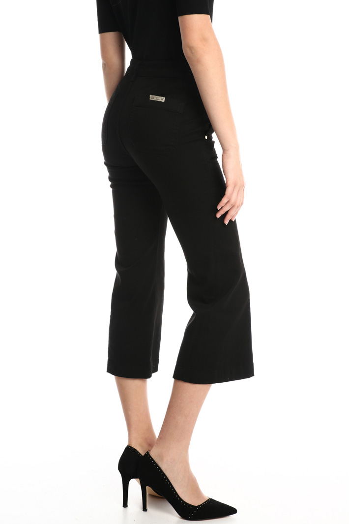 Flared leg bull trousers Intrend Flared leg bull trousers Intrend
