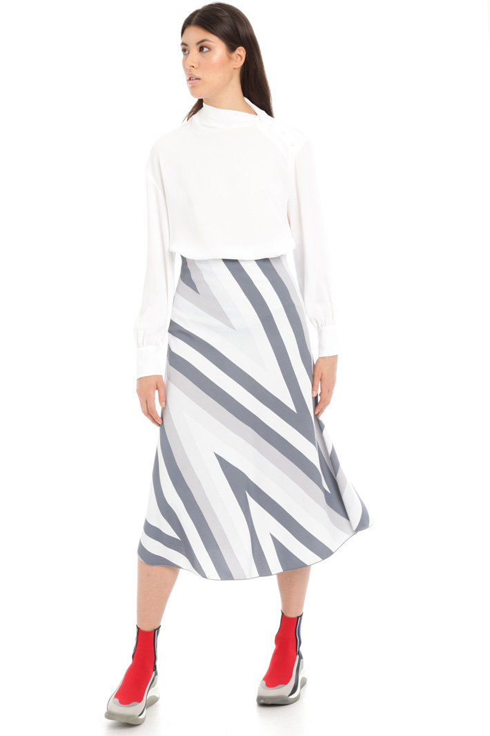 Silk crepe tunic Intrend Silk crepe tunic Intrend