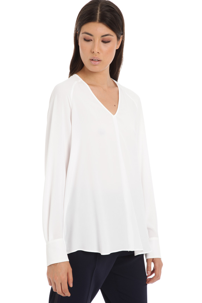 Relaxed fit silk tunic Intrend Relaxed fit silk tunic Intrend