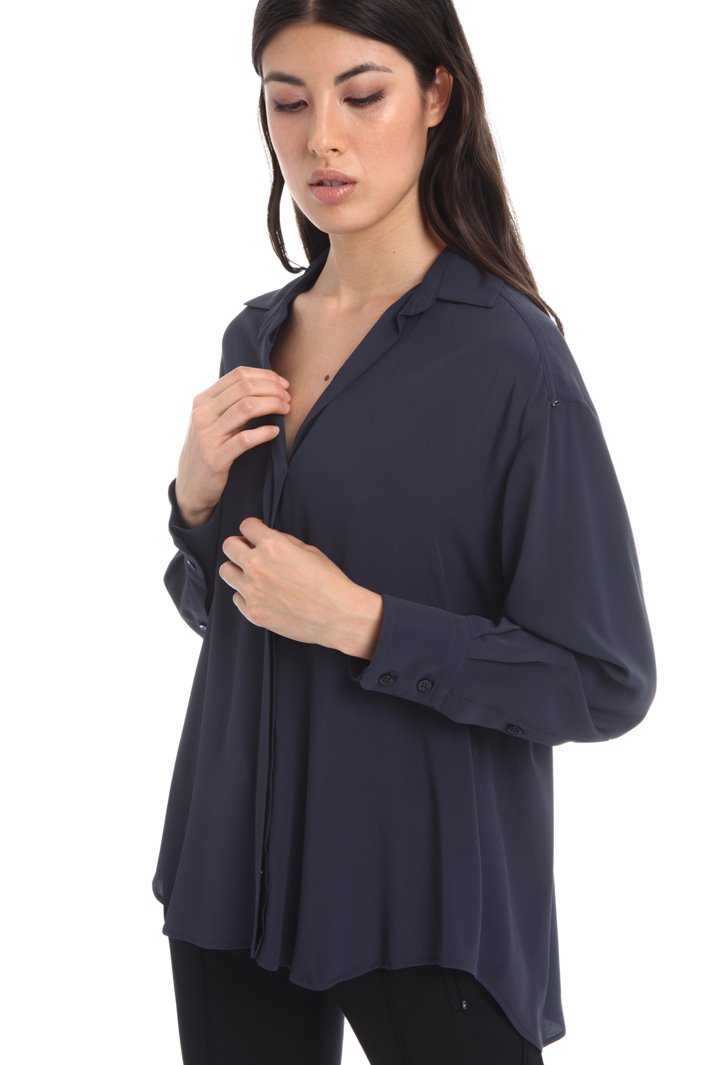 Silk crepe de chine shirt Intrend Silk crepe de chine shirt Intrend