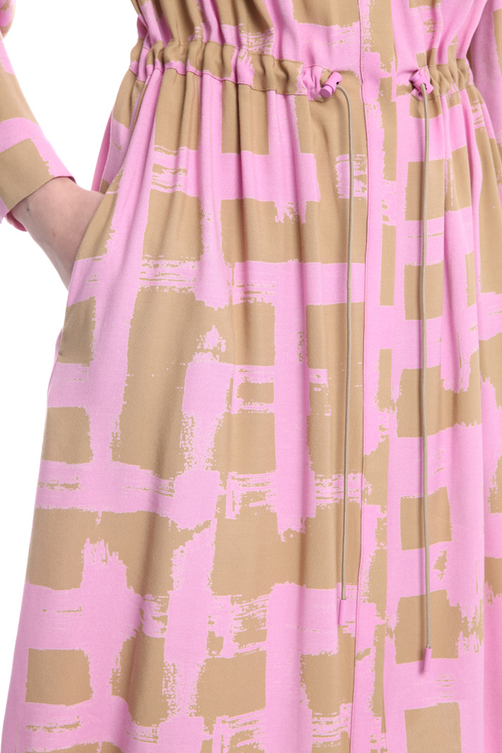 Sablé chemisier dress Intrend Sablé chemisier dress Intrend