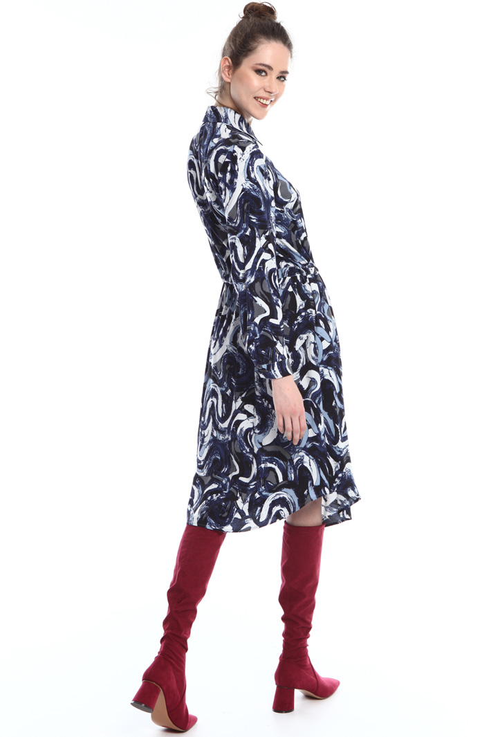 Sablé chemisier dress Intrend Sablé chemisier dress Intrend