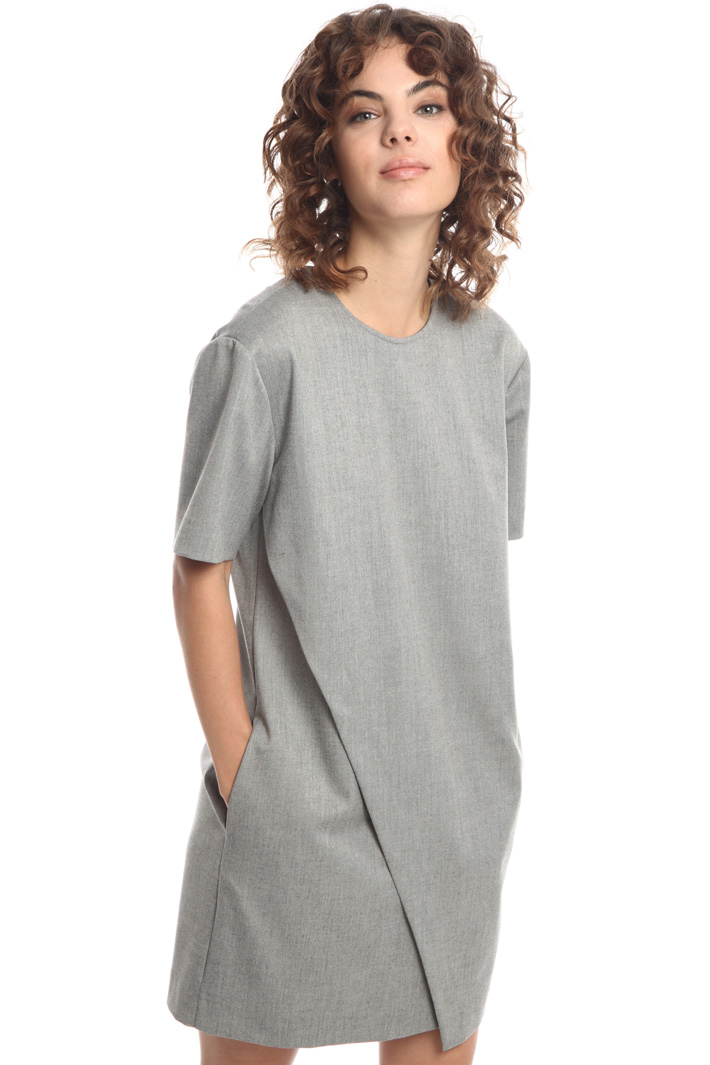 Overlay wrap dress Intrend Overlay wrap dress Intrend
