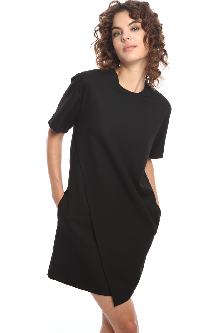 Overlay wrap dress Intrend Overlay wrap dress Intrend