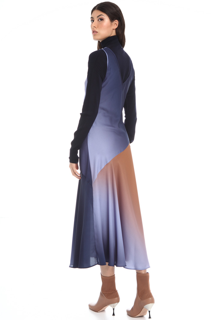 Abito in twill con drappeggio Intrend Abito in twill con drappeggio Intrend