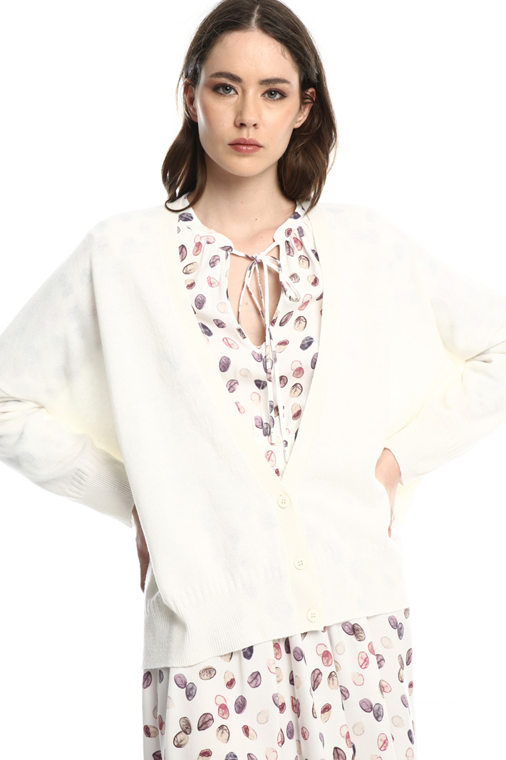 Oversized pure wool cardigan Intrend Oversized pure wool cardigan Intrend
