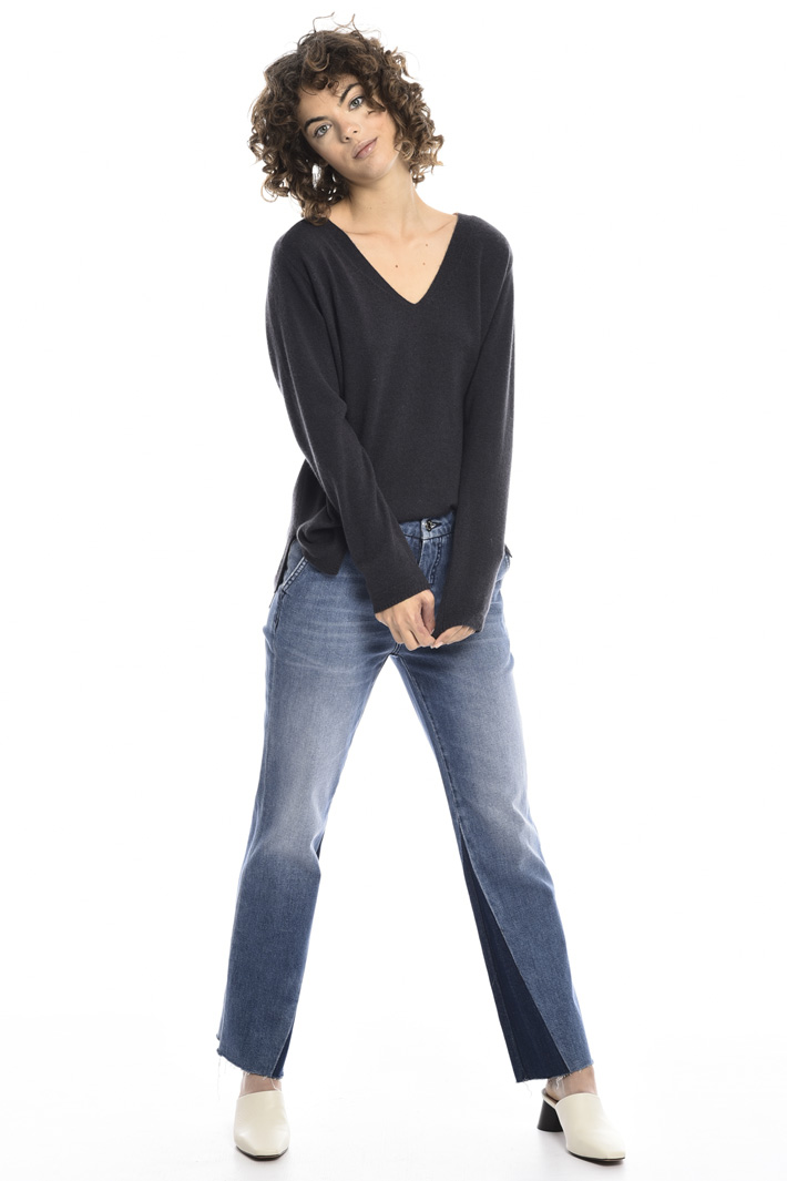Two-tone sweater Intrend Two-tone sweater Intrend