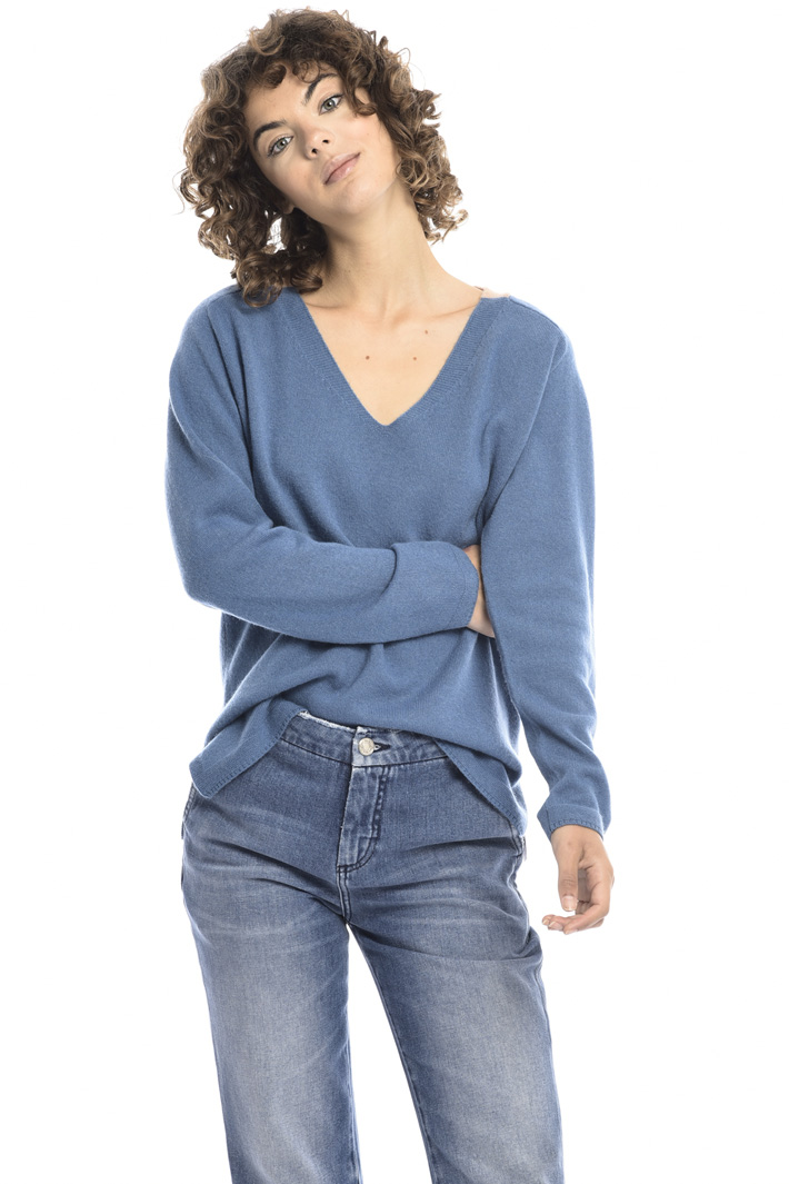 Two-tone sweater Intrend Two-tone sweater Intrend
