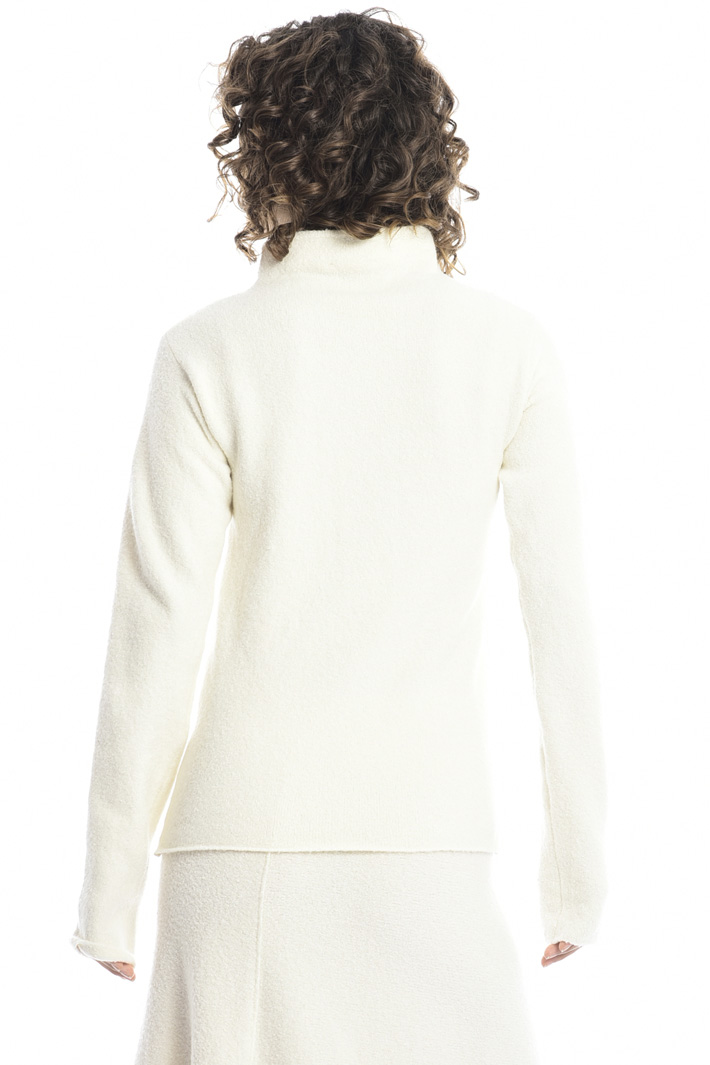 Wool funnel neck sweater Intrend Wool funnel neck sweater Intrend