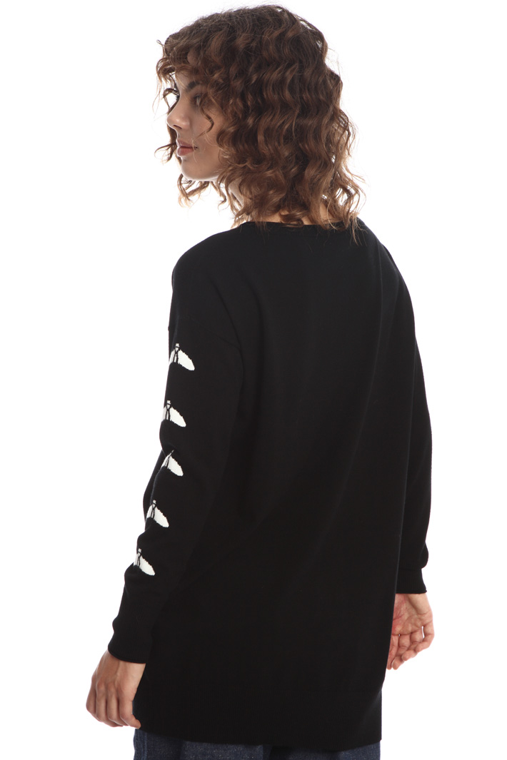 Sweater with intarsia Intrend Sweater with intarsia Intrend